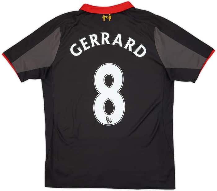 2014-15 Liverpool Third Shirt Gerrard #8 - 6/10 - (S)
