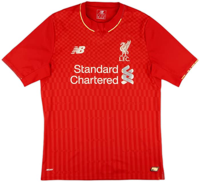 2015-16 Liverpool Home Shirt - 4/10 - (S)