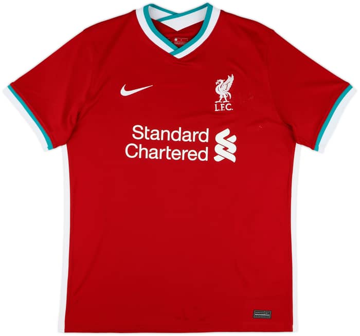 2020-21 Liverpool Home Shirt M.Salah #11 - 6/10 - (L)