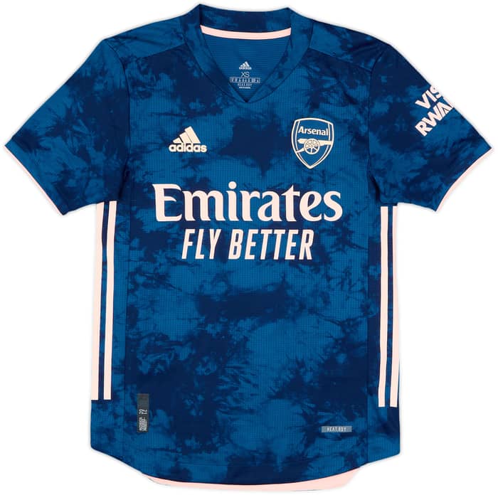 2020-21 Arsenal Authentic Third Shirt Saka #7 - 9/10 - (XS)