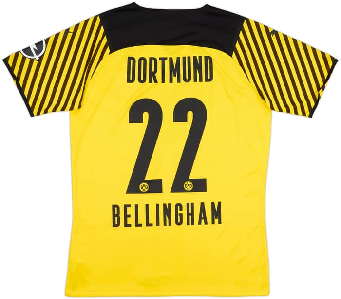 2021-22 Borussia Dortmund Home Shirt Bellingham #22 - 10/10 - (XXL)