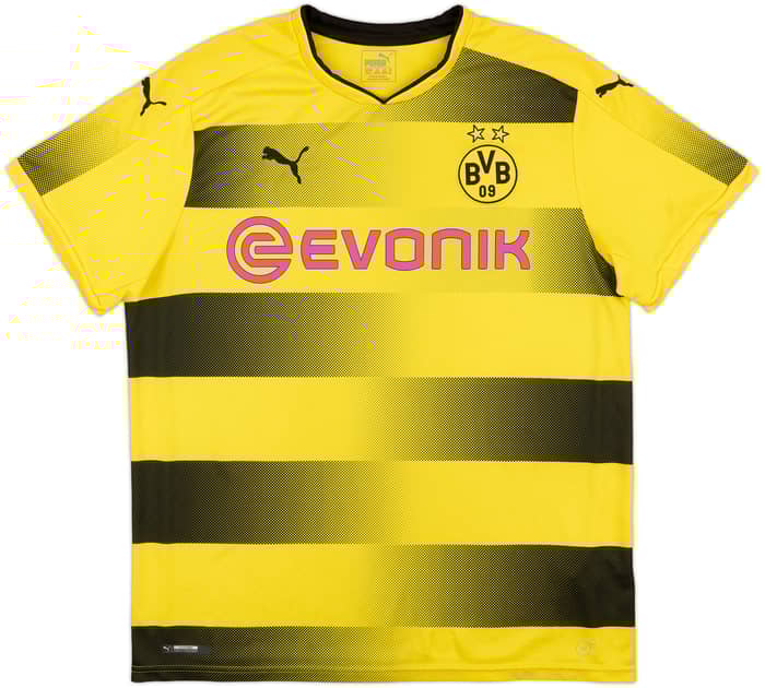 2017-18 Borussia Dortmund Home Shirt Isak #14 - 8/10 - (XL)
