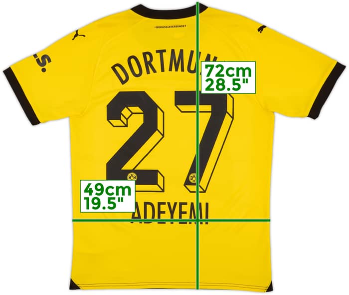2023-24 Dortmund Home Shirt Adeyemi #27 - 8/10 - (M)