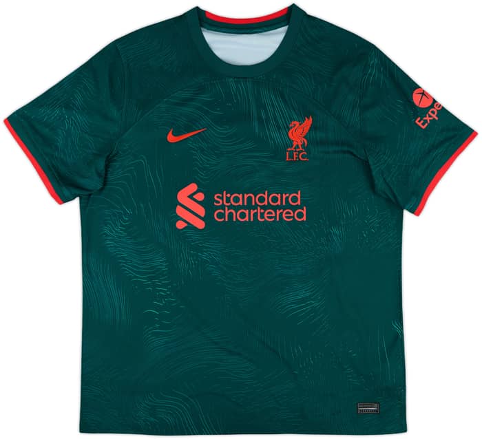 2022-23 Liverpool Third Shirt Virgil #4 - 10/10 - (XL)