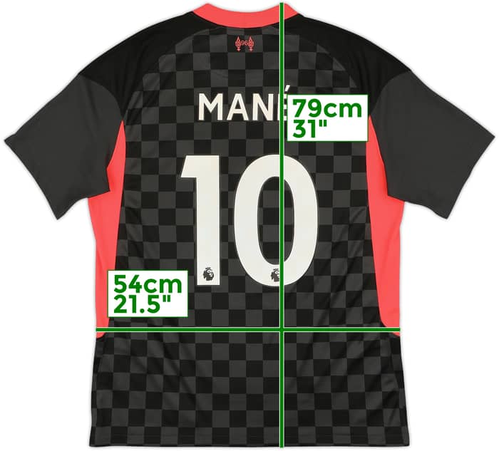 2020-21 Liverpool Third Shirt Mane #10 - 10/10 - (L)