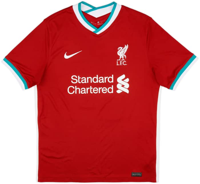 2020-21 Liverpool Home Shirt Henderson #14 - 7/10 - (M)