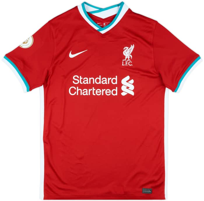 2020-21 Liverpool Home Shirt Thiago #6 - 10/10 - (M)