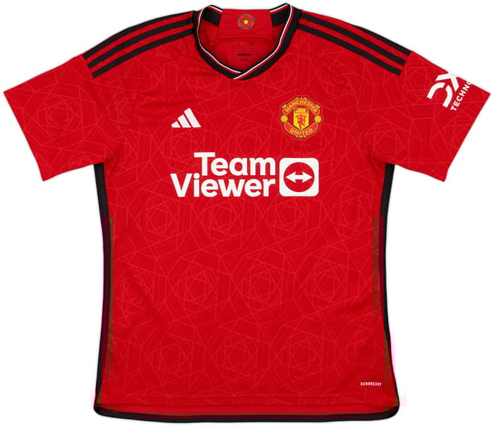 2023-24 Manchester United Home Shirt Højlund #11 - 10/10 - (L)