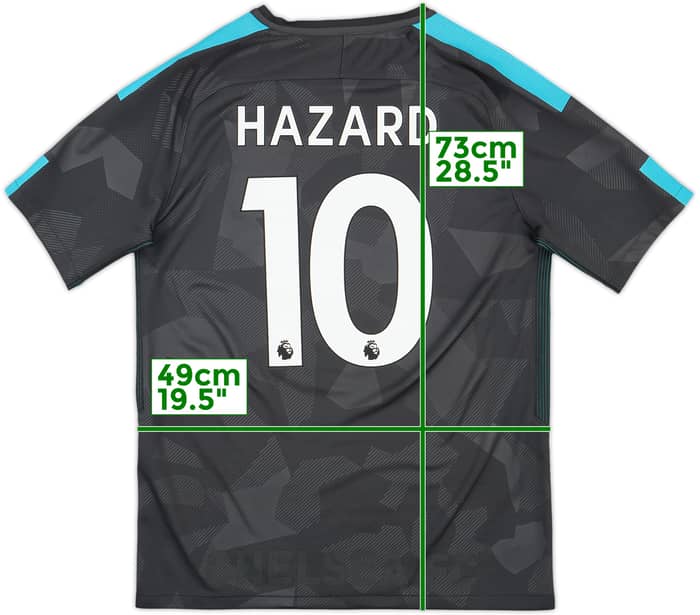 2017-18 Chelsea Third Shirt Hazard #10 - 8/10 - (M)