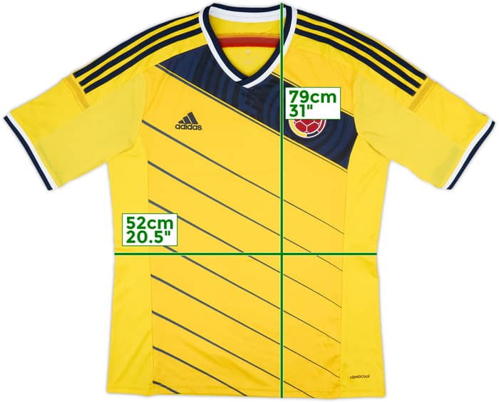 2014-15 Colombia Home Shirt - 6/10 - (L)