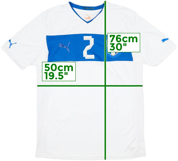 Camiseta de visitante juvenil versión jugador de Italia 2012-13 #2