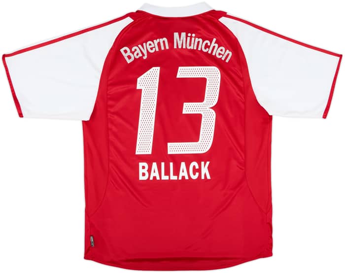 2003-04 Bayern Munich Home Shirt Ballack #13 - 6/10 - (M)
