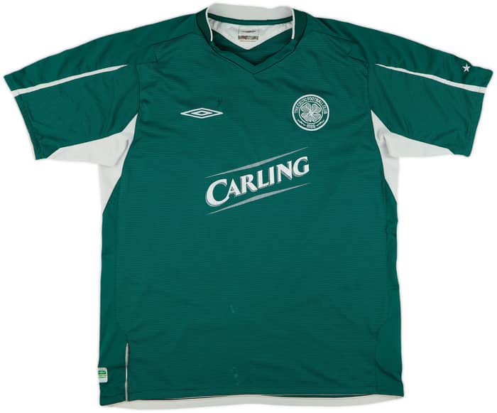 2004-05 Celtic Away Shirt Juninho #7 - 6/10 - (L)