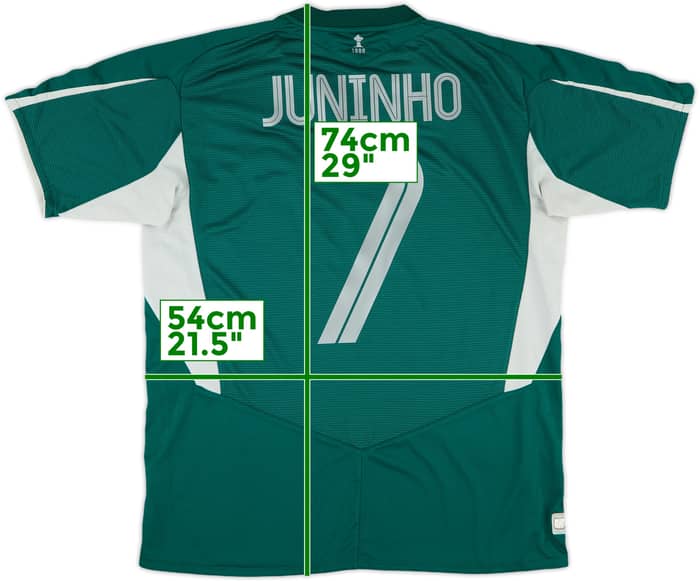 2004-05 Celtic Away Shirt Juninho #7 - 6/10 - (L)