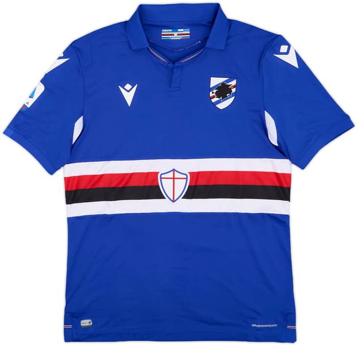 2020-21 Sampdoria Home Shirt Jankto #14 - 10/10 - (L)