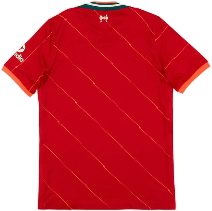 2021-22 Liverpool Home Shirt - 8/10 - (L.Boys)