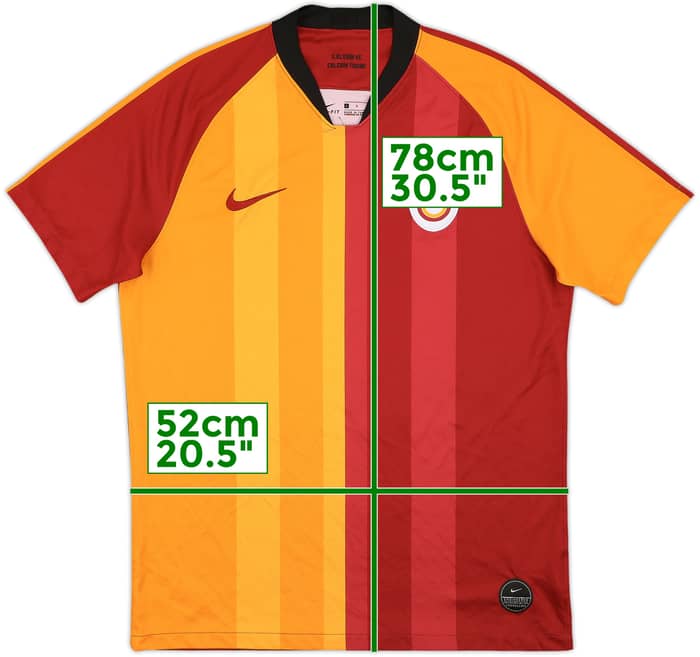 2019-20 Galatasaray Home Shirt Falcao #9 - 5/10 - (L)