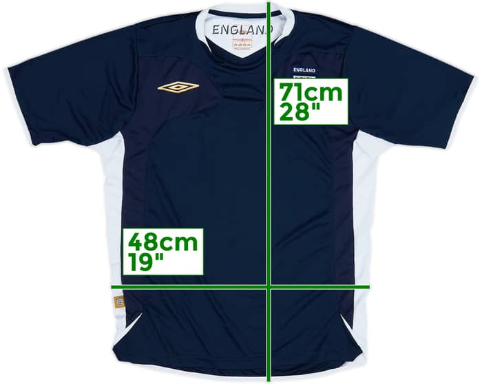 2004-05 England Umbro Training Shirt - 7/10 - (M)