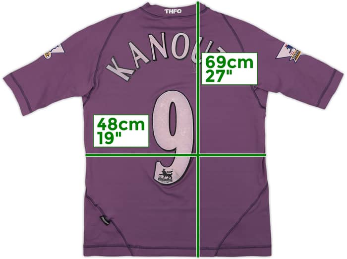 2003-04 Tottenham Third Shirt Kanoute #9 - 4/10 - (M)