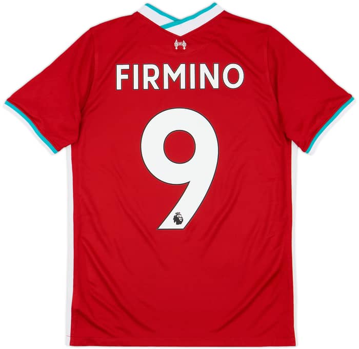 2020-21 Liverpool Home Shirt Firmino #9 - 10/10 - (L.Boys)