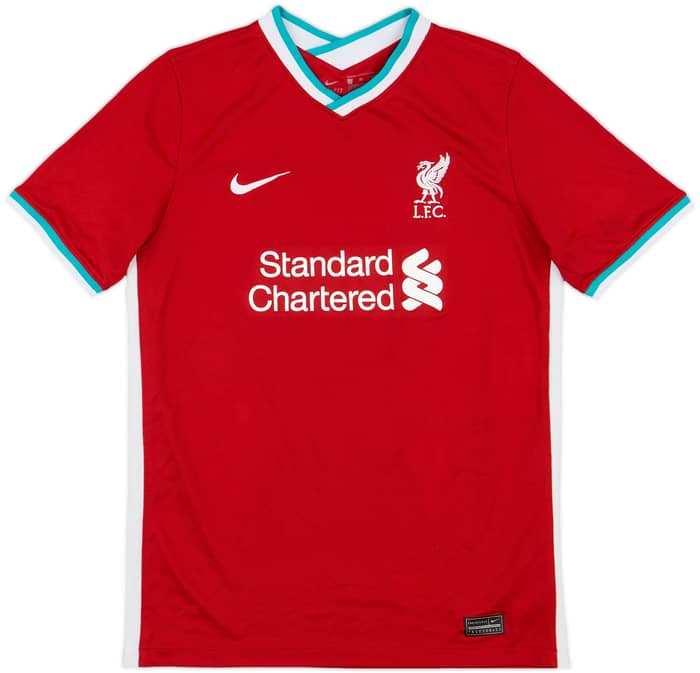 2020-21 Liverpool Home Shirt Firmino #9 - 10/10 - (L.Boys)