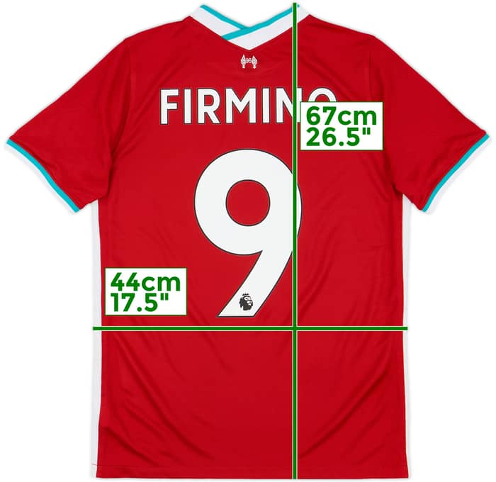 2020-21 Liverpool Home Shirt Firmino #9 - 10/10 - (L.Boys)