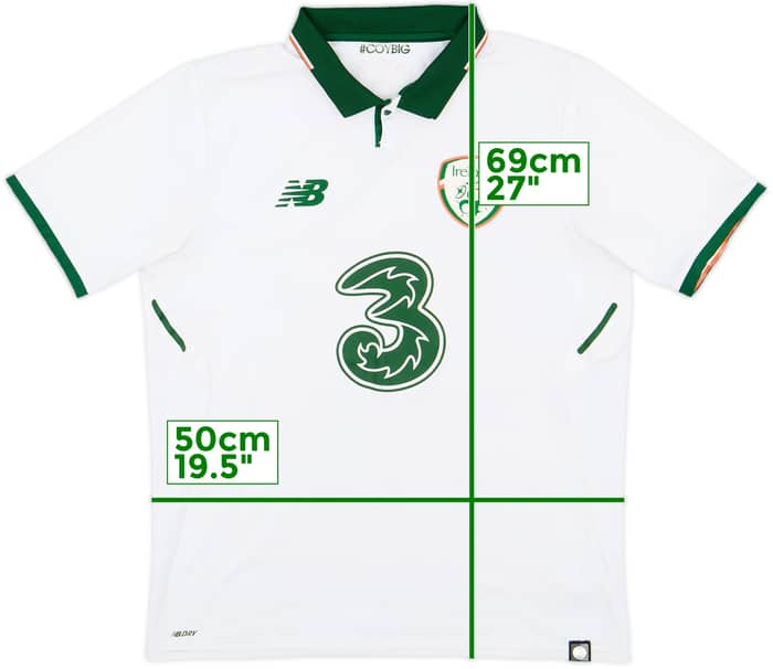 2017-18 Ireland Away Shirt - 7/10 - (M)