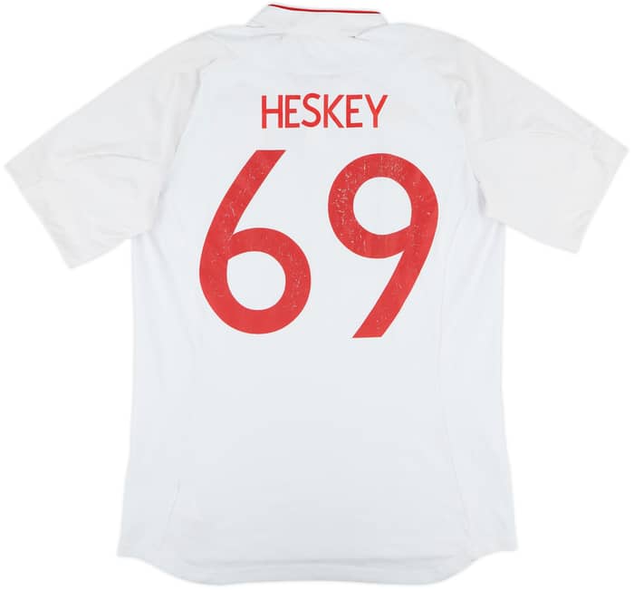 2012-13 England Home Shirt Heskey #69 - 5/10 - (M)