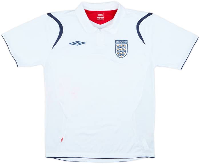 2006-07 England Umbro 1/4 Zip Training Shirt - 5/10 - (M)