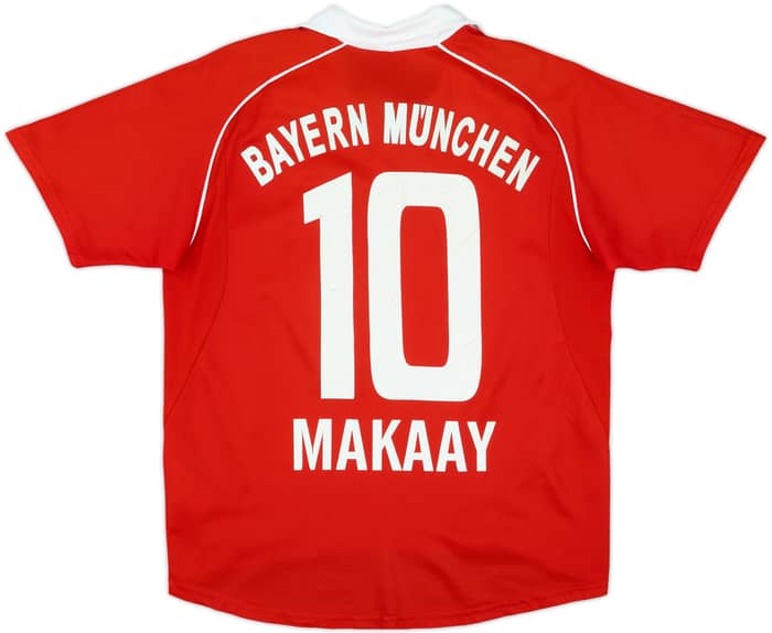 2005-06 Bayern Munich Home Shirt Makaay #10 - 6/10 - (L.Boys)