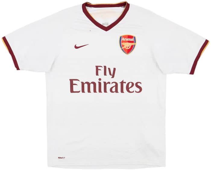 2007-08 Arsenal Away Shirt Fabregas #4 - 6/10 - (S)
