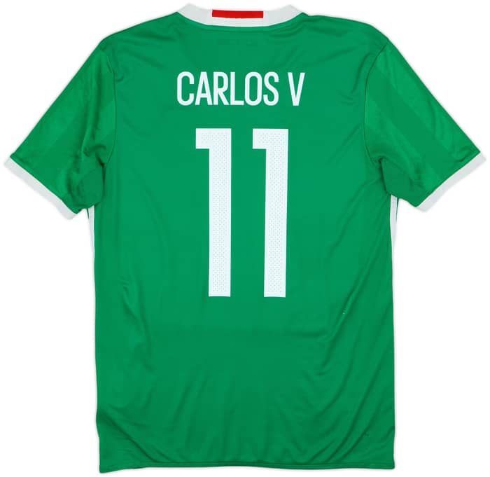 2016-17 Mexico Copa America Home Shirt Carlos V #11 - 6/10 - (M)
