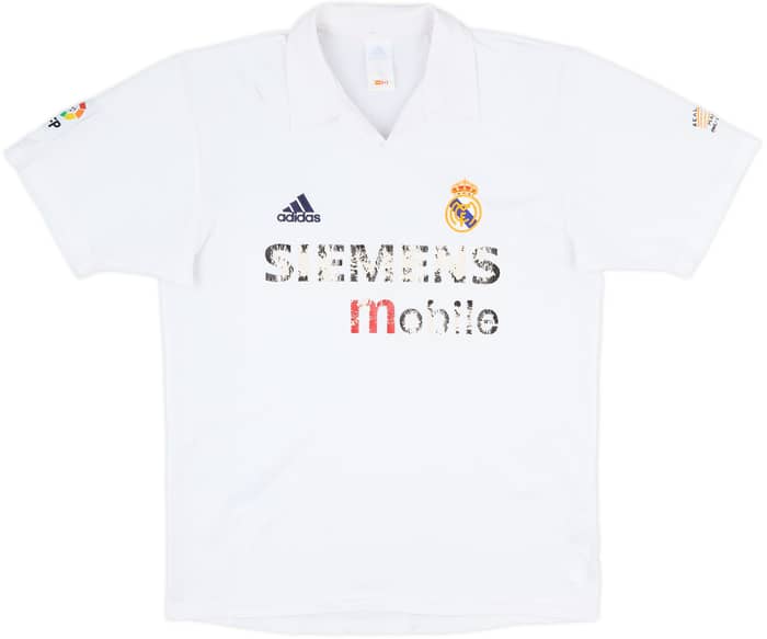 2002-03 Real Madrid Centenary Home Shirt - 4/10 - (M)