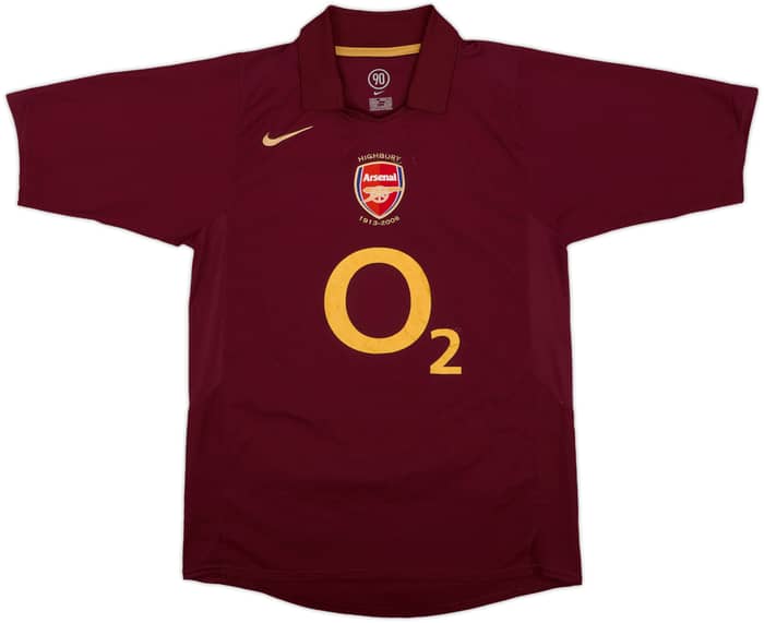 2005-06 Arsenal Home Shirt Henry #14 - 10/10 - (S)