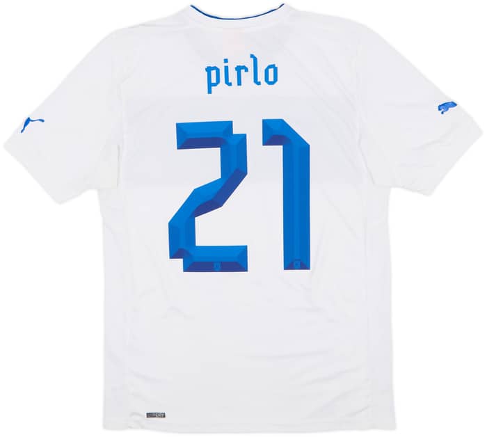2012-13 Italy Away Shirt Pirlo #21 - 8/10 - (M)