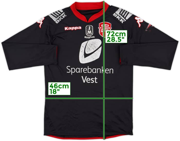 2008-09 Brann Away L/S Shirt - 6/10 - (M)