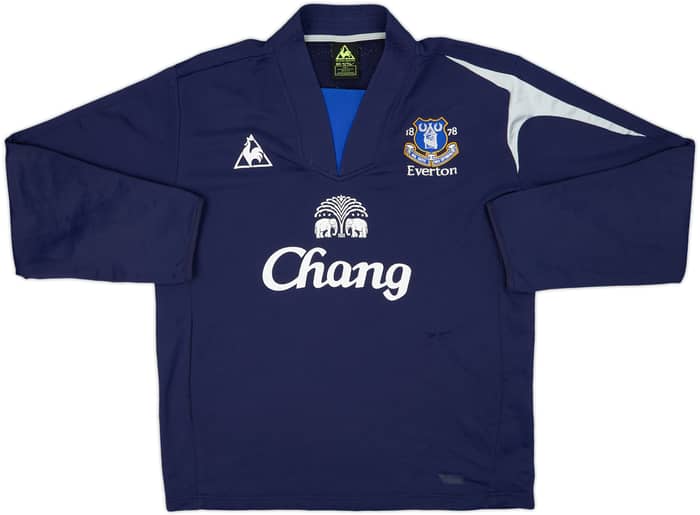 2009-10 Everton Le Coq Sportif Sweat Top - 8/10 - (L)