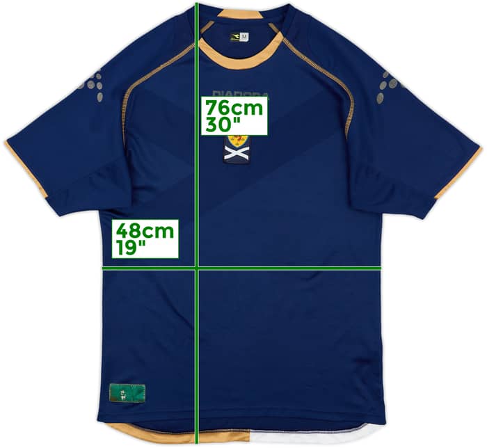 2007-08 Scotland Home Shirt - 5/10 - (M)