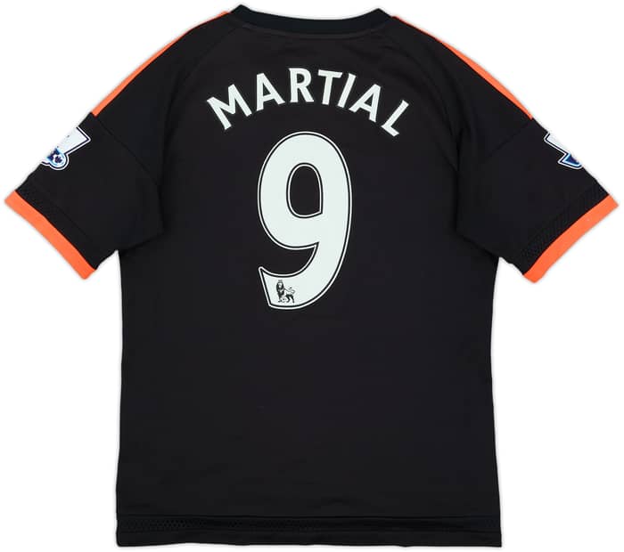 2015-16 Manchester United Third Shirt Martial #9 - 6/10 - (XL.Boys)