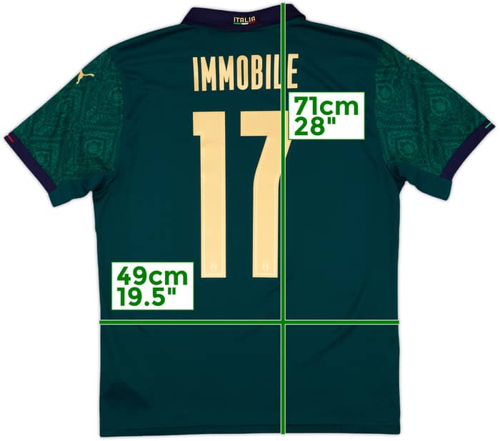 2019-20 Italy Third Shirt Immobile #17 - 10/10 - (M)