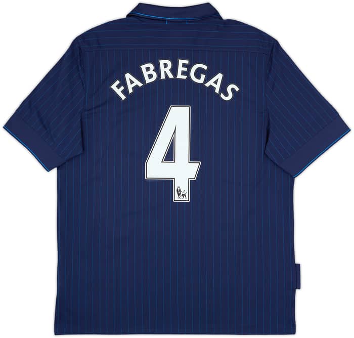 2009-10 Arsenal Away Shirt Fabregas #4 - 7/10 - (L)