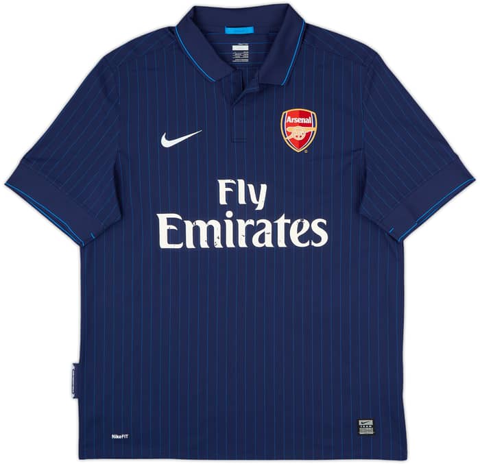 2009-10 Arsenal Away Shirt Fabregas #4 - 7/10 - (L)