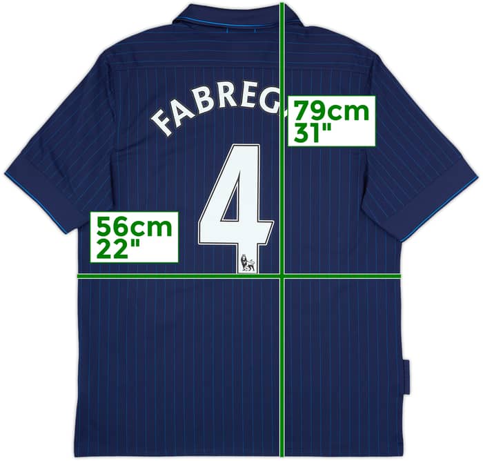 2009-10 Arsenal Away Shirt Fabregas #4 - 7/10 - (L)