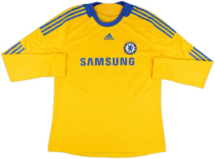 2008-09 Chelsea Player Issue Third L/S Shirt Drogba #11 - 9/10 - (XL)