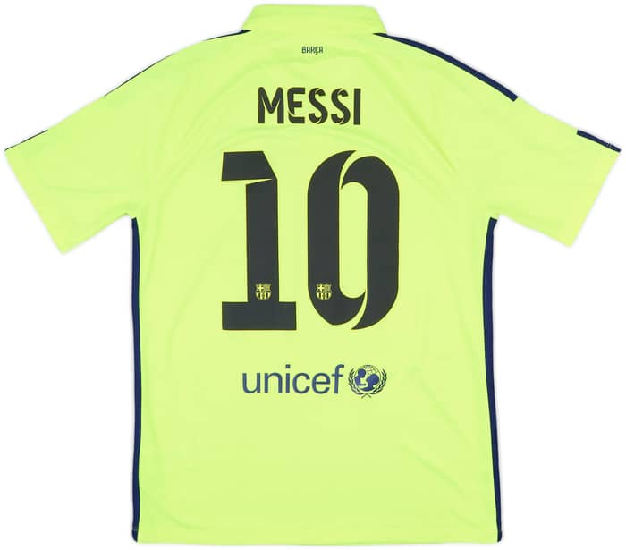 2014-15 Barcelona Third Shirt Messi #10 - 7/10 - (M)