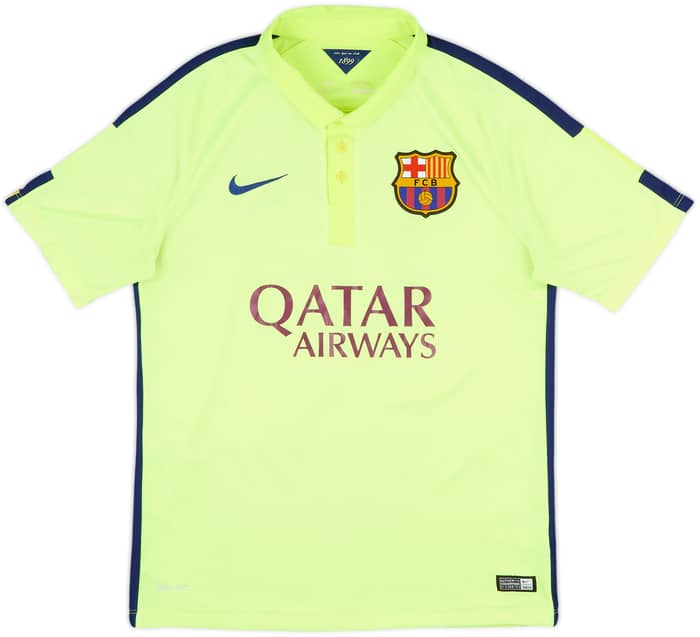 2014-15 Barcelona Third Shirt Messi #10 - 7/10 - (M)