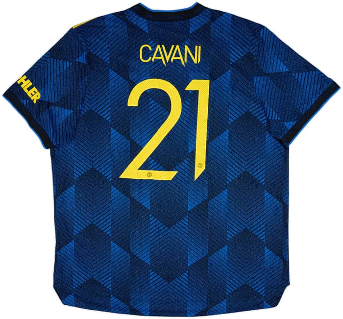 2021-22 Manchester United Authentic Third Shirt Cavani #21 - 8/10 - (XXL)