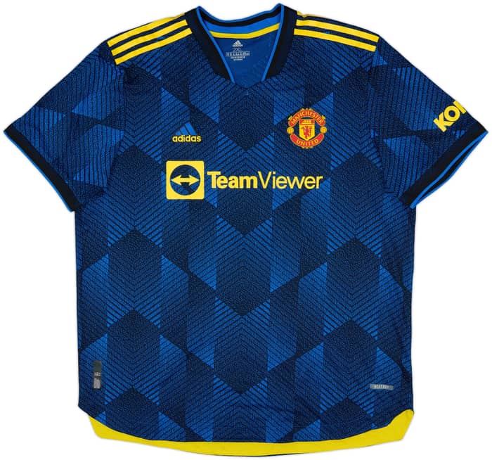 2021-22 Manchester United Authentic Third Shirt Cavani #21 - 8/10 - (XXL)