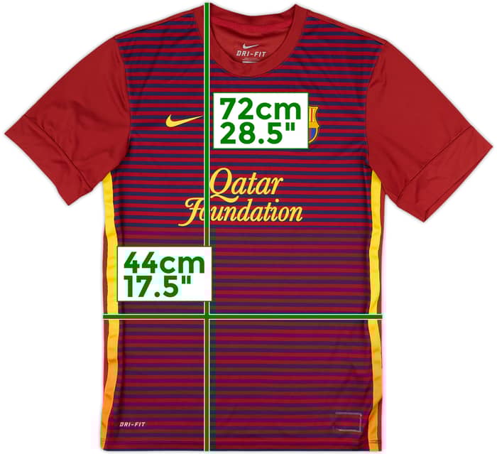 2012-13 Barcelona Nike Training Shirt - 9/10 - (S)