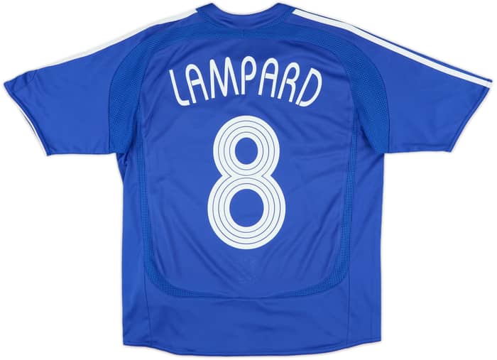 2006-08 Chelsea Home Shirt Lampard #8 - 9/10 - (L.Boys)